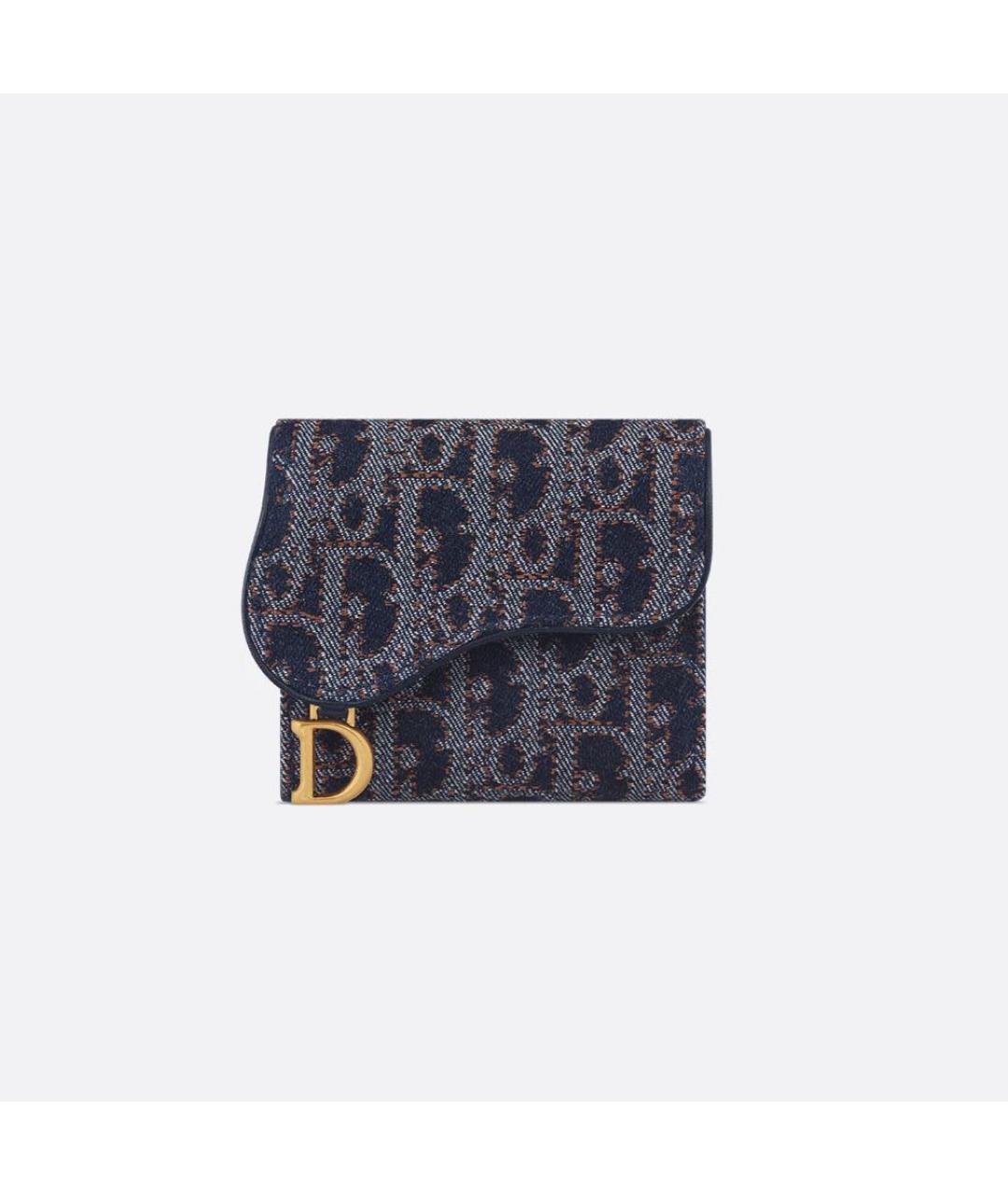 CHRISTIAN DIOR Синий кошелек, фото 4