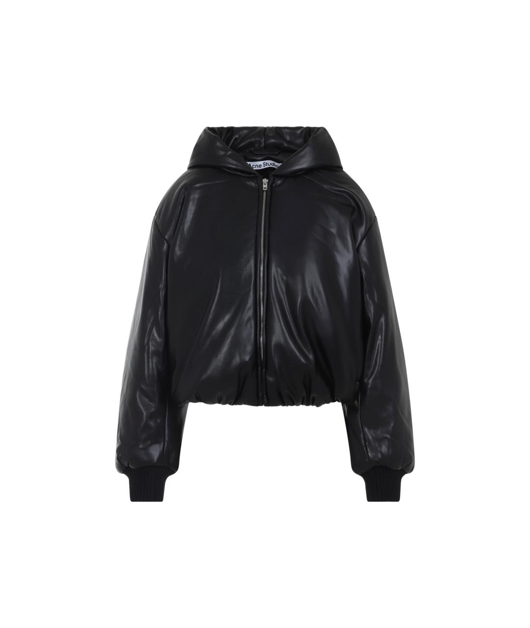 ACNE STUDIOS Антрацитовая полиэстеровая куртка, фото 1