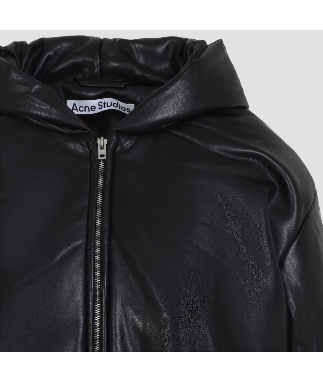 ACNE STUDIOS Антрацитовая полиэстеровая куртка, фото 6