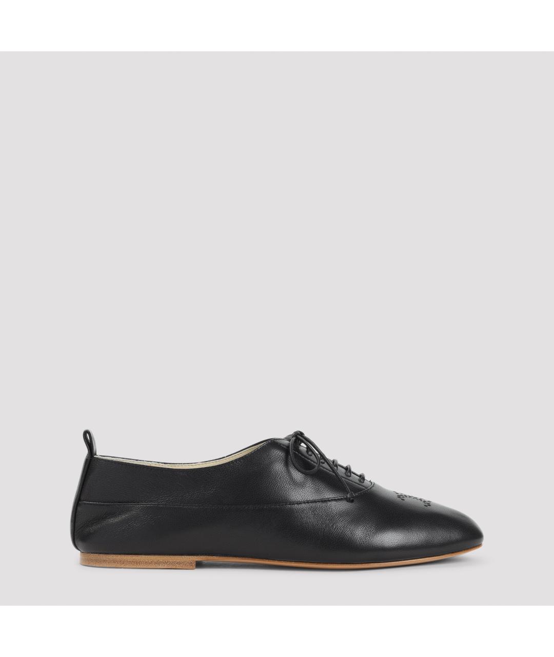 CELINE Черные кожаные ботинки, фото 2