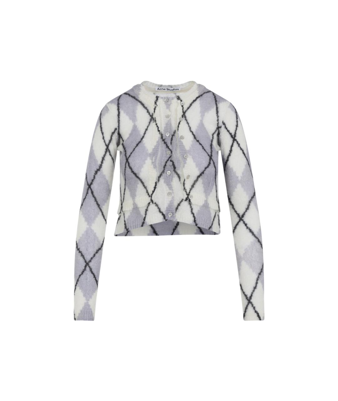 ACNE STUDIOS Мульти шерстяной кардиган, фото 1