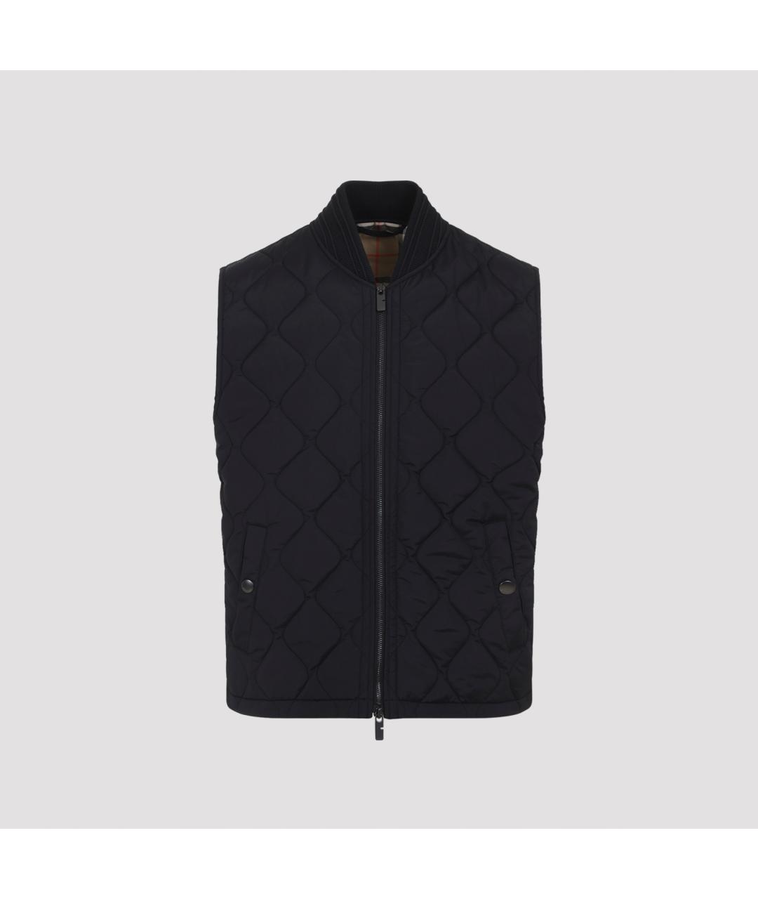 BURBERRY Черный жилет, фото 2