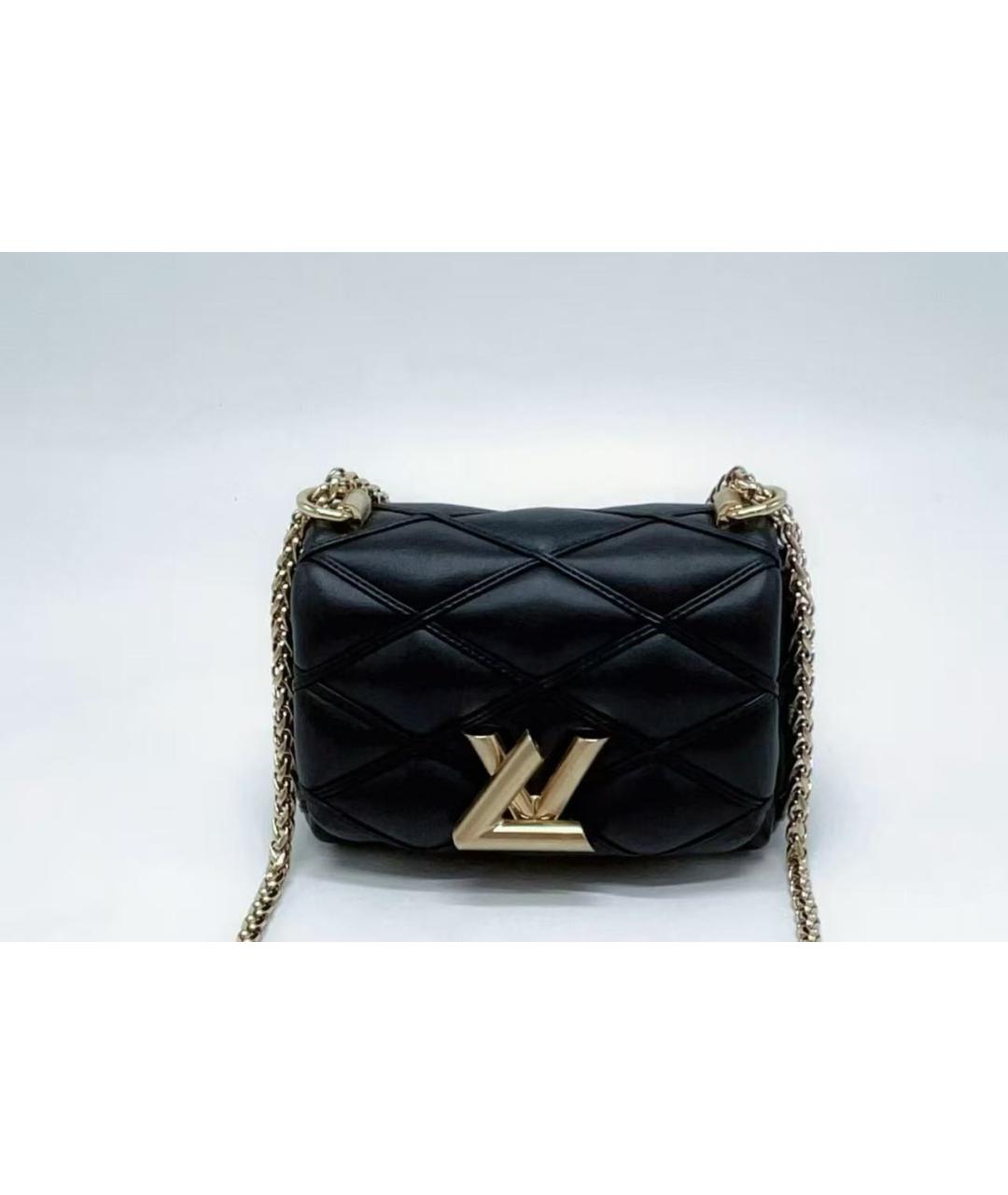 LOUIS VUITTON Черная сумка через плечо, фото 3