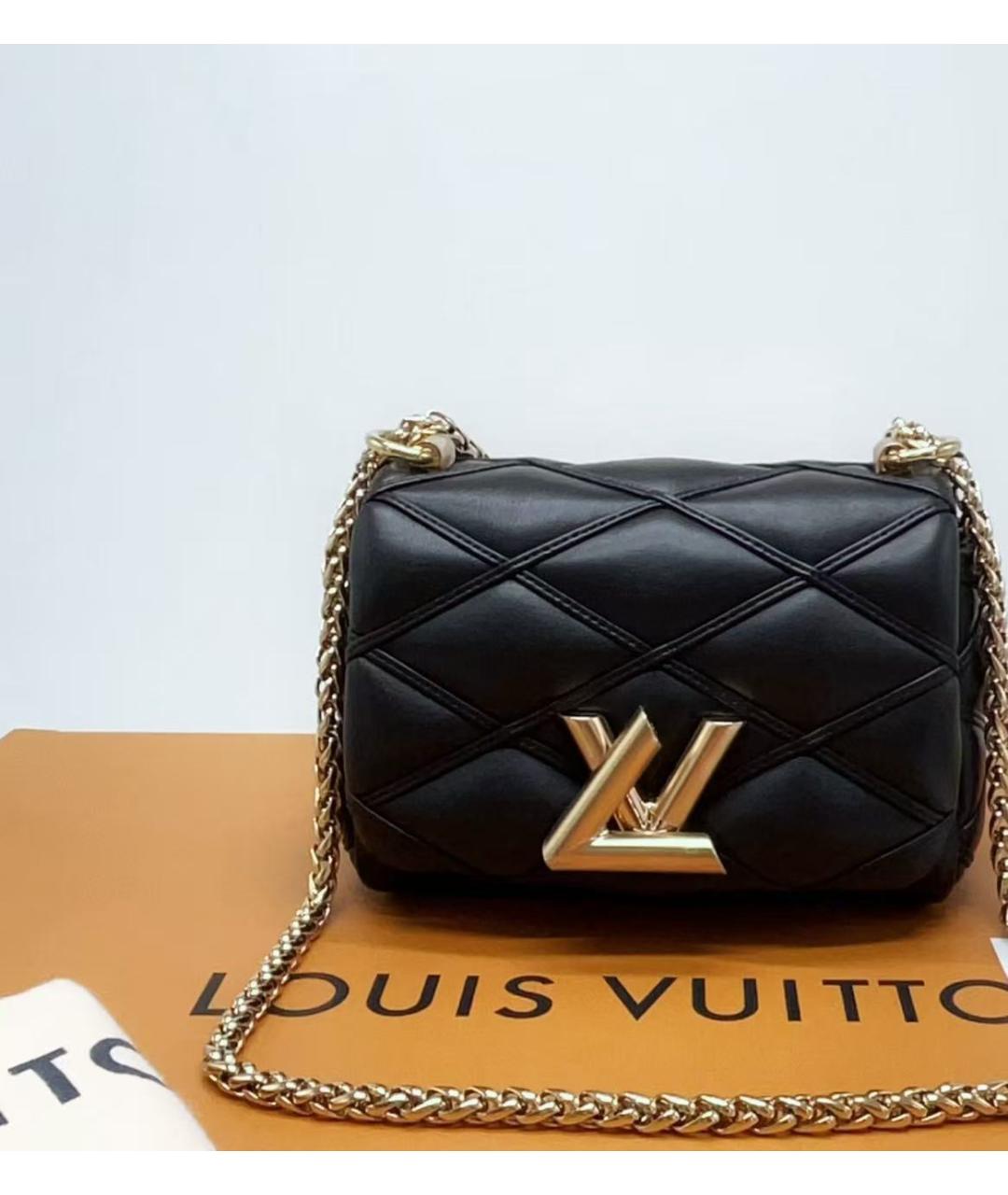 LOUIS VUITTON Черная сумка через плечо, фото 2