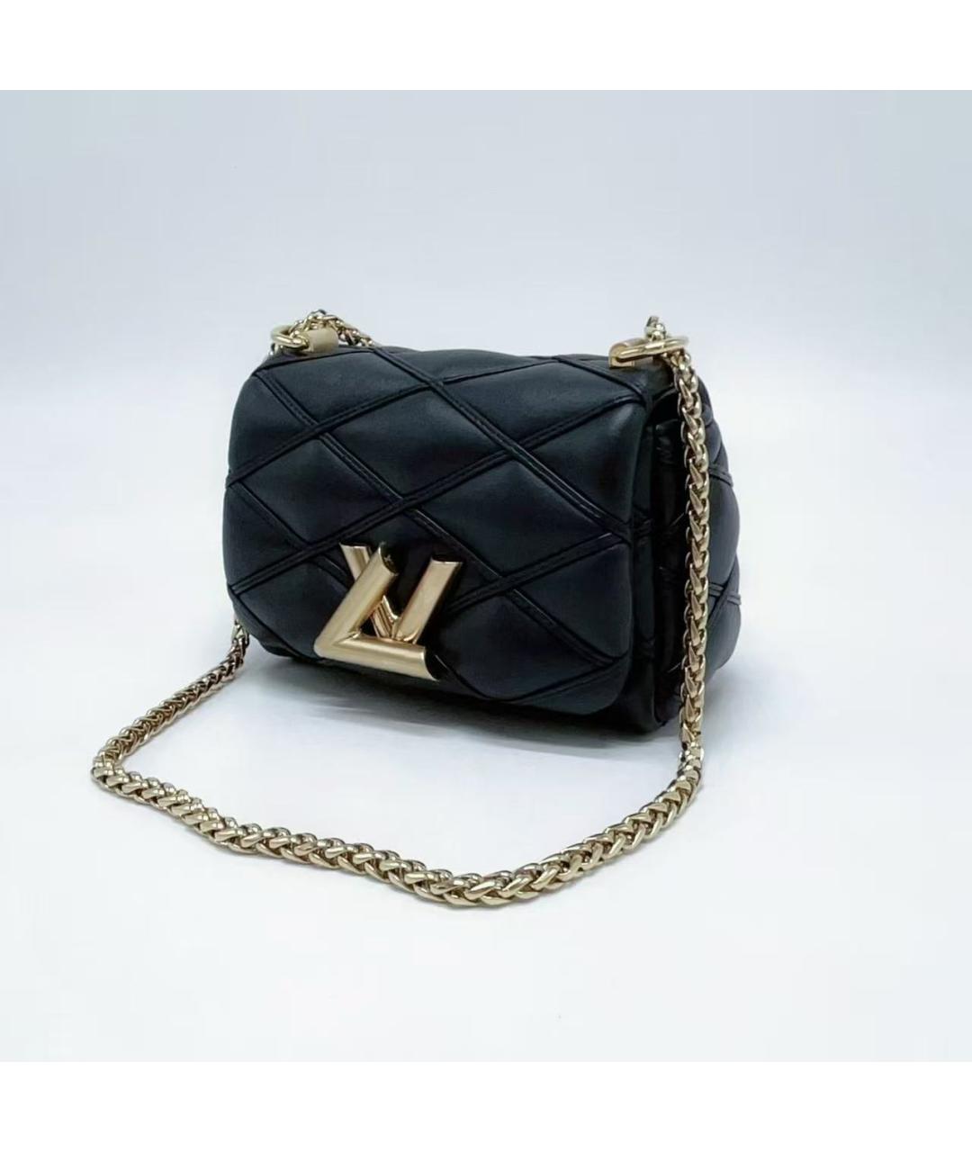 LOUIS VUITTON Черная сумка через плечо, фото 5
