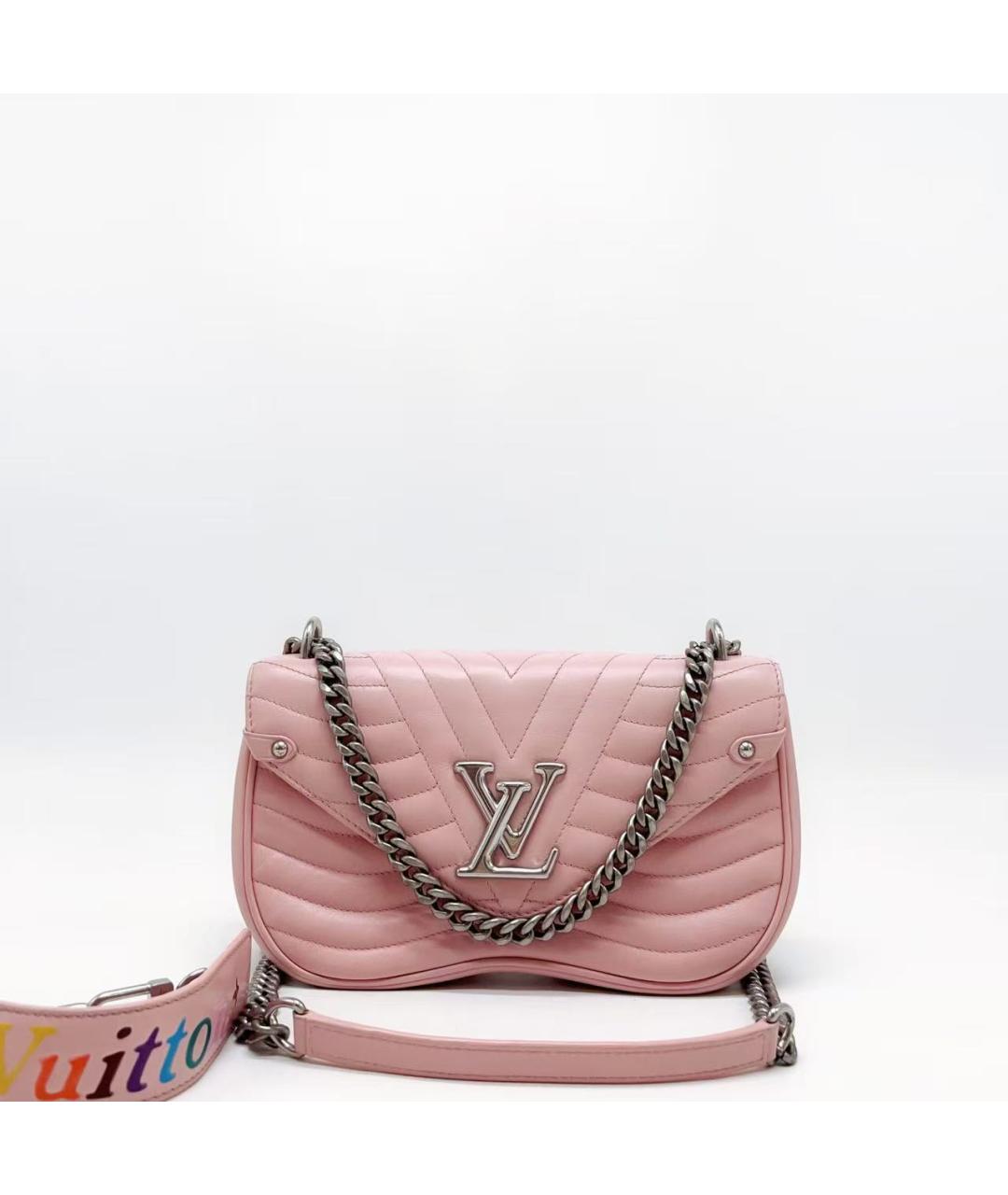 LOUIS VUITTON Розовая сумка через плечо, фото 3