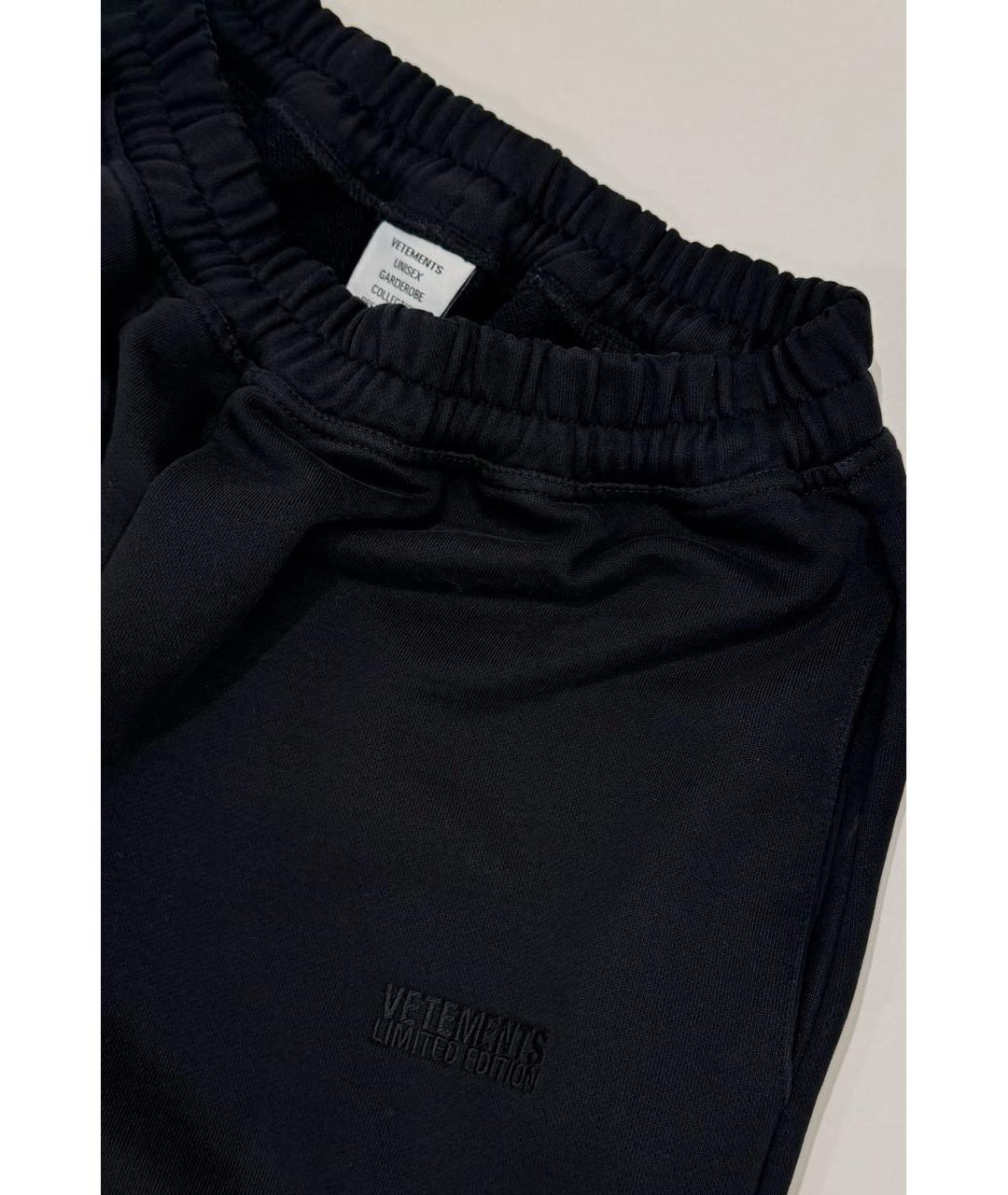 RHUDE Черный хлопковый спортивный костюм, фото 3