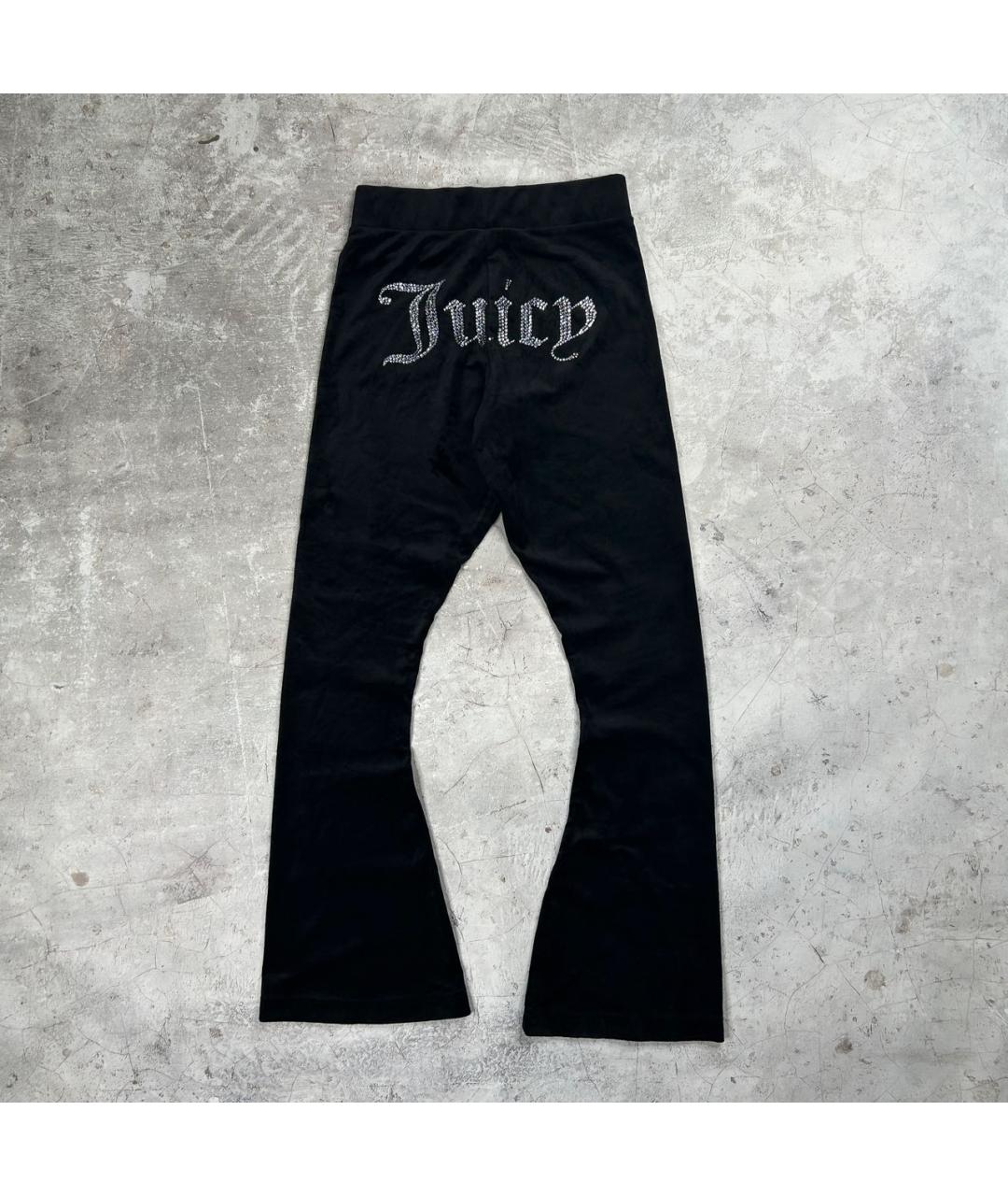 JUICY COUTURE Черные полиэстеровые спортивные брюки и шорты, фото 9
