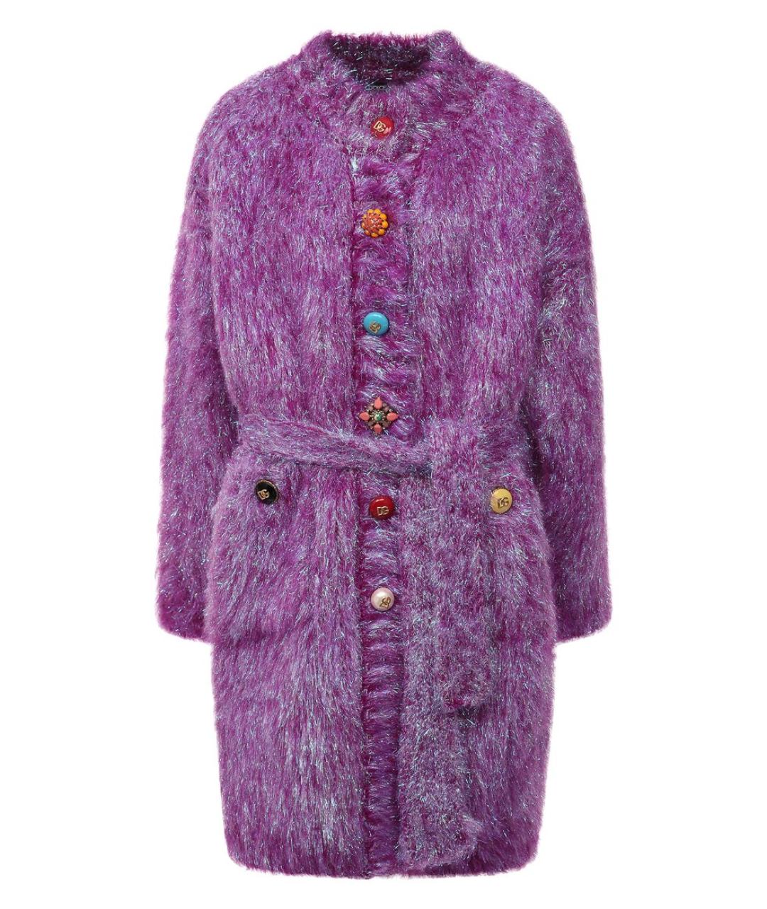 DOLCE&GABBANA Фиолетовый кардиган, фото 1