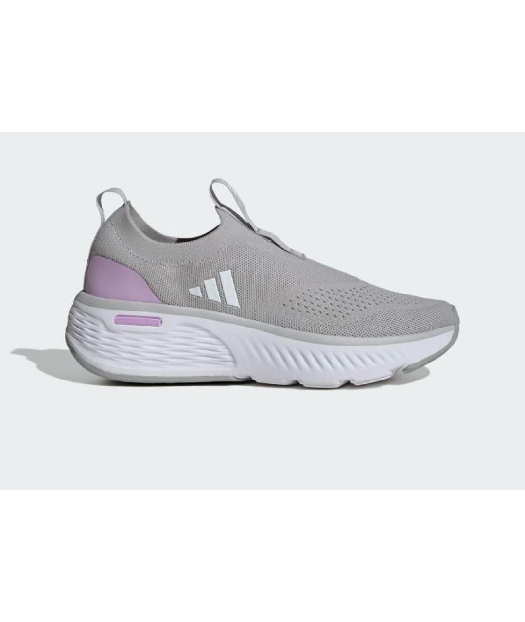 ADIDAS Серые текстильные низкие кроссовки / кеды, фото 2