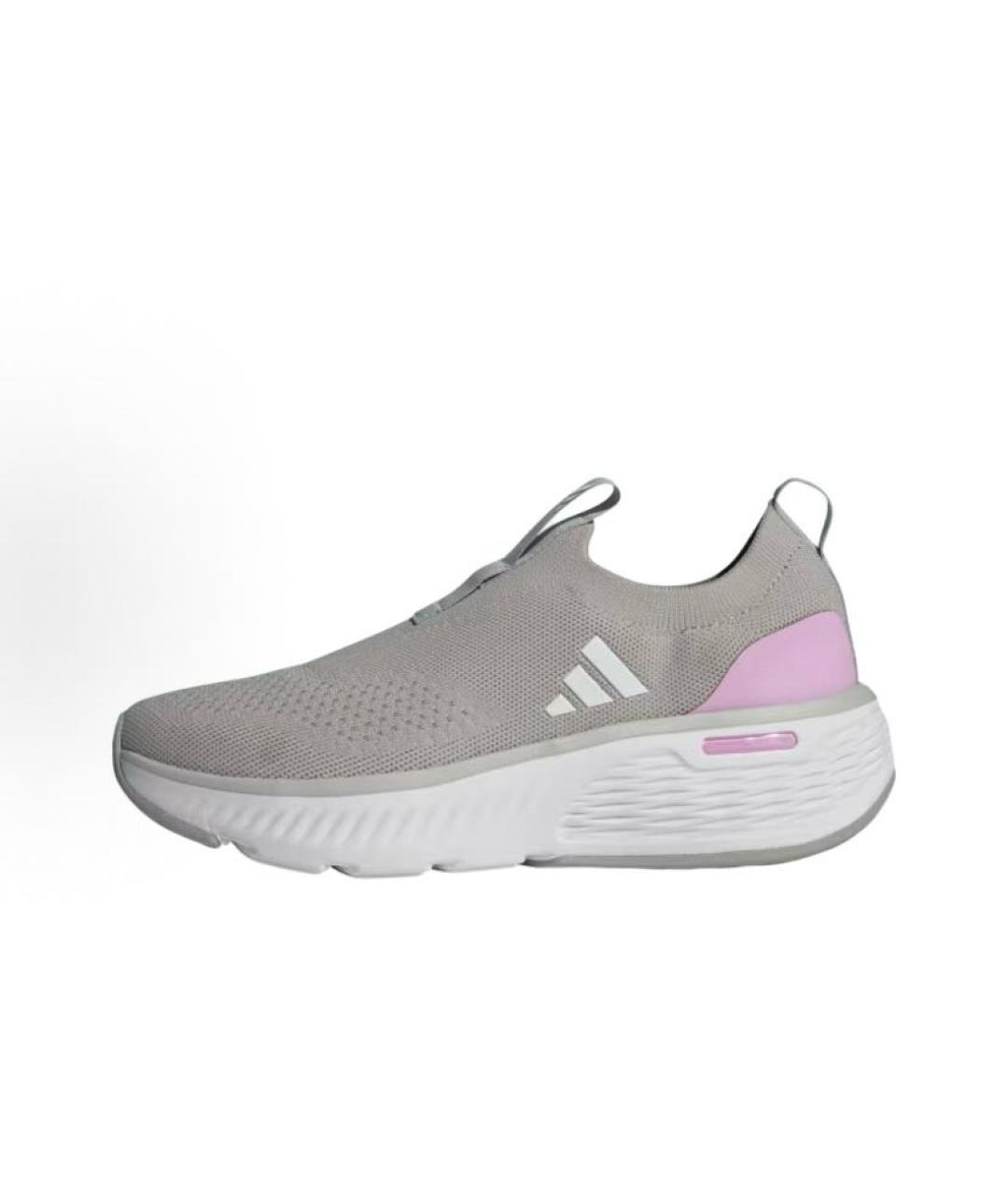 ADIDAS Серые текстильные низкие кроссовки / кеды, фото 3