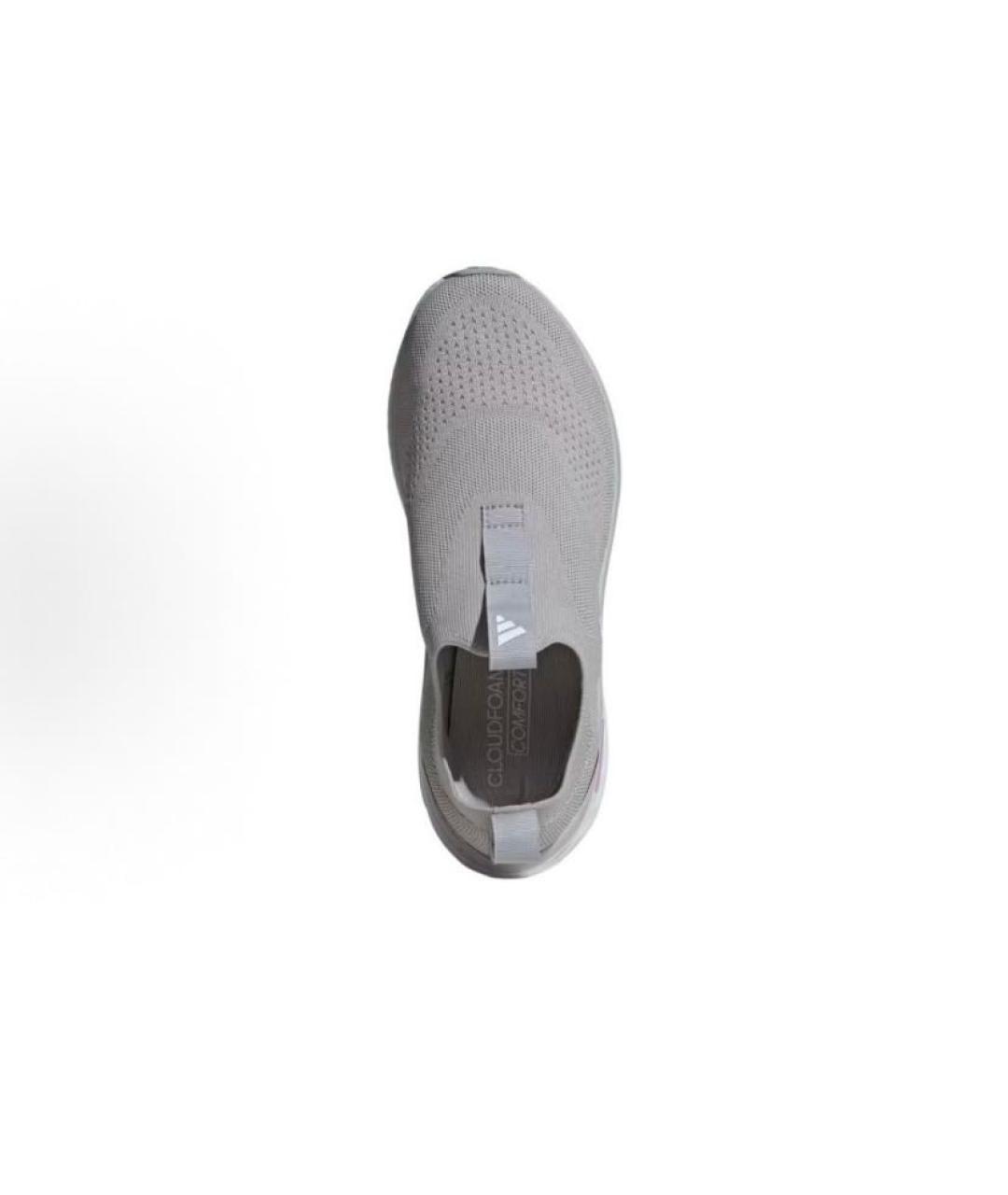 ADIDAS Серые текстильные низкие кроссовки / кеды, фото 6