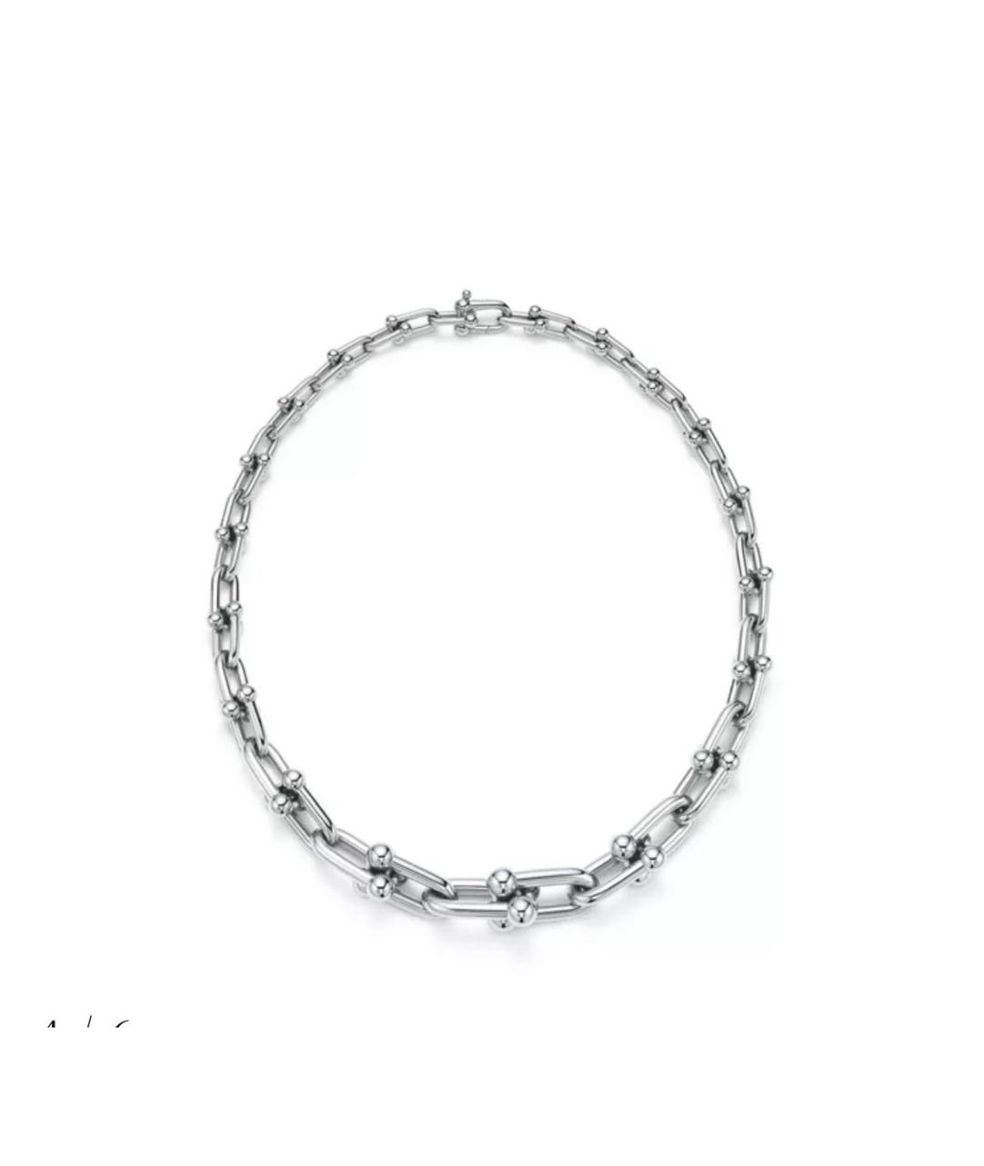 TIFFANY&CO Серебрянный серебряный чокер, фото 1