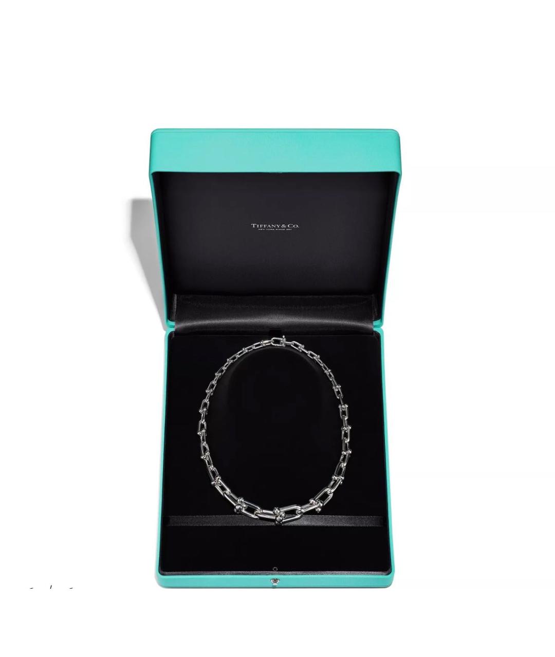 TIFFANY&CO Серебрянный серебряный чокер, фото 3