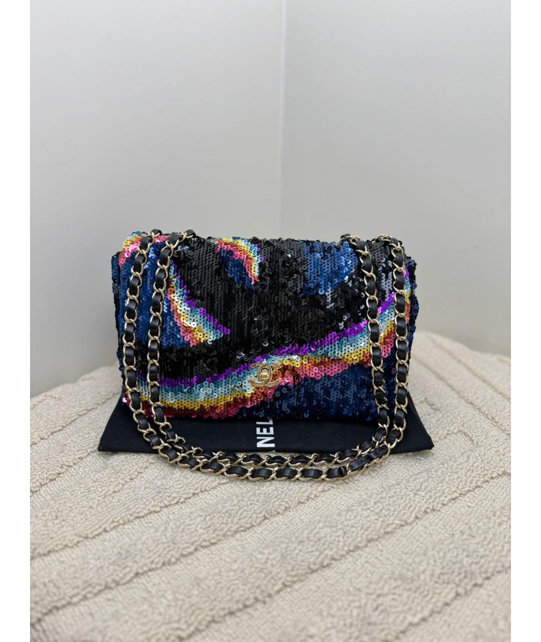 CHANEL Черная сумка через плечо, фото 2