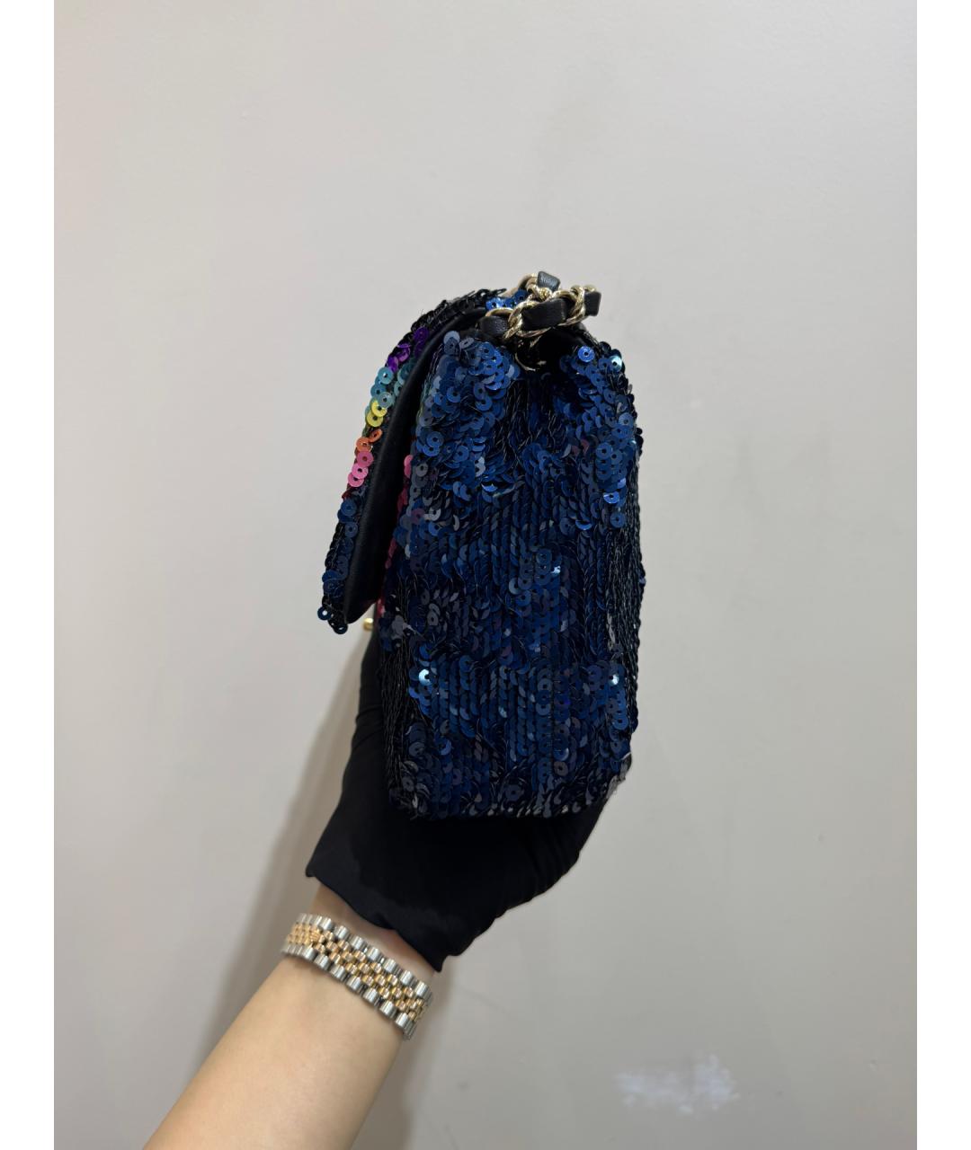 CHANEL Черная сумка через плечо, фото 6