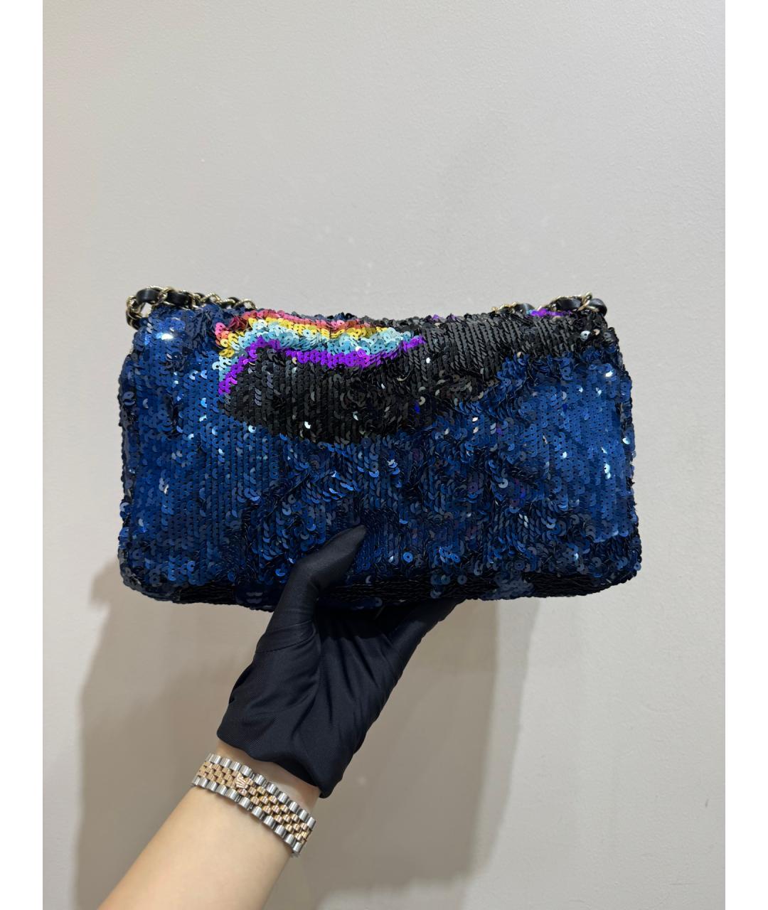 CHANEL Черная сумка через плечо, фото 4