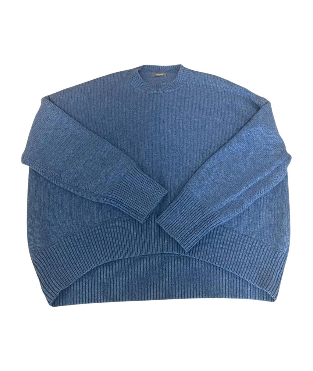 12 STOREEZ Синий кашемировый джемпер / свитер, фото 1
