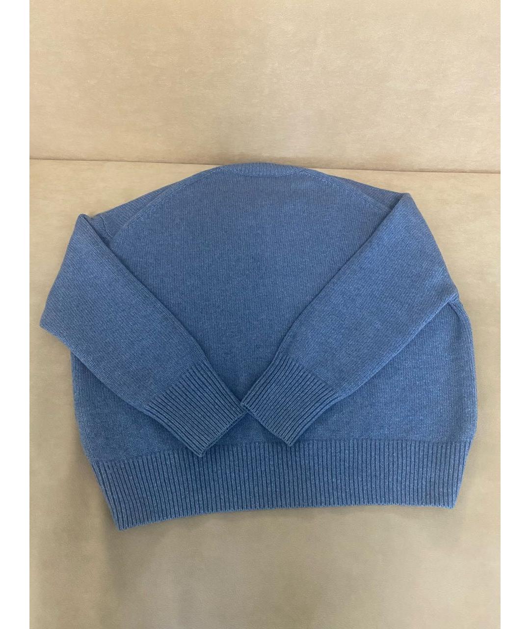 12 STOREEZ Синий кашемировый джемпер / свитер, фото 2