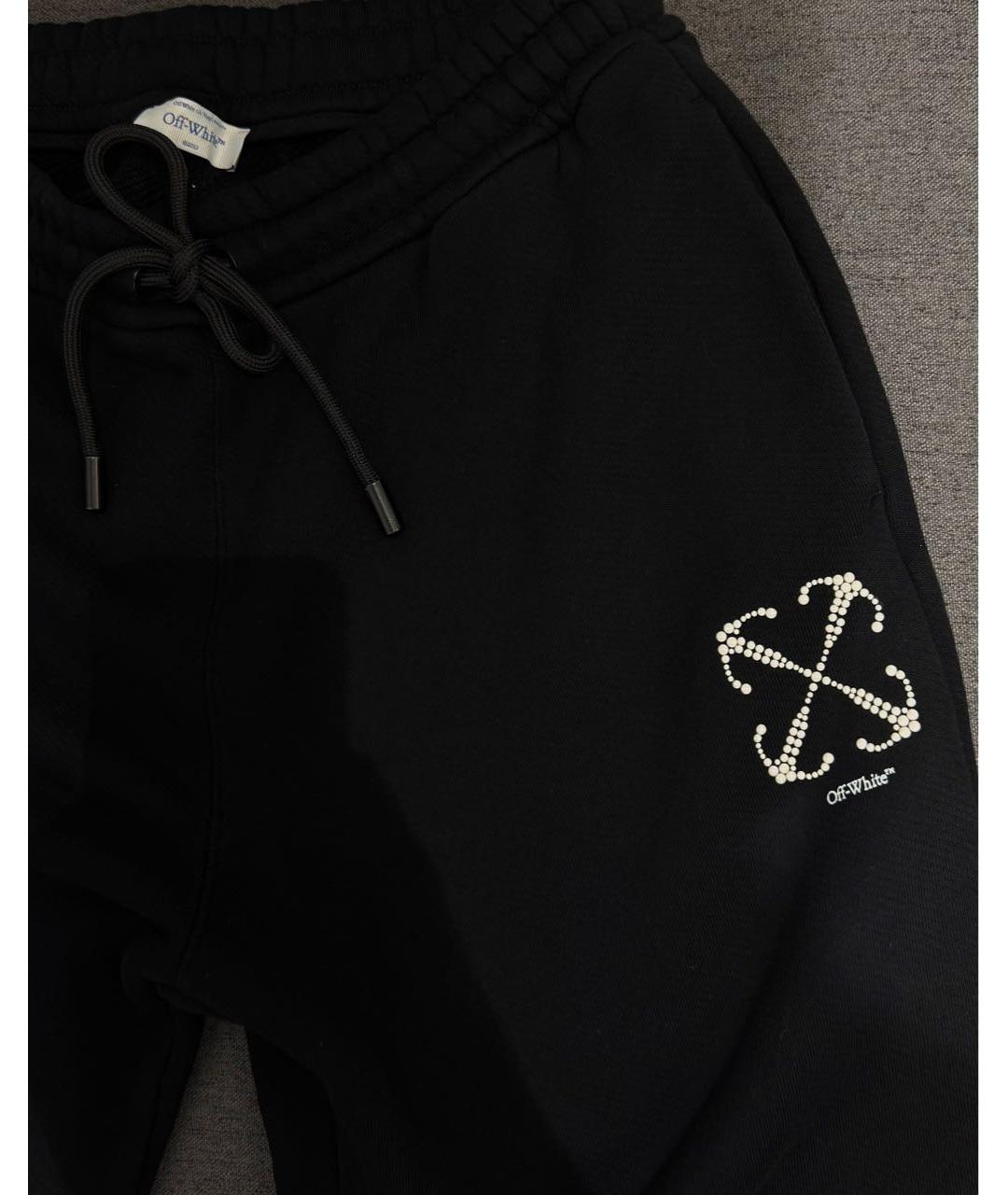 OFF-WHITE Черный хлопковый спортивный костюм, фото 3