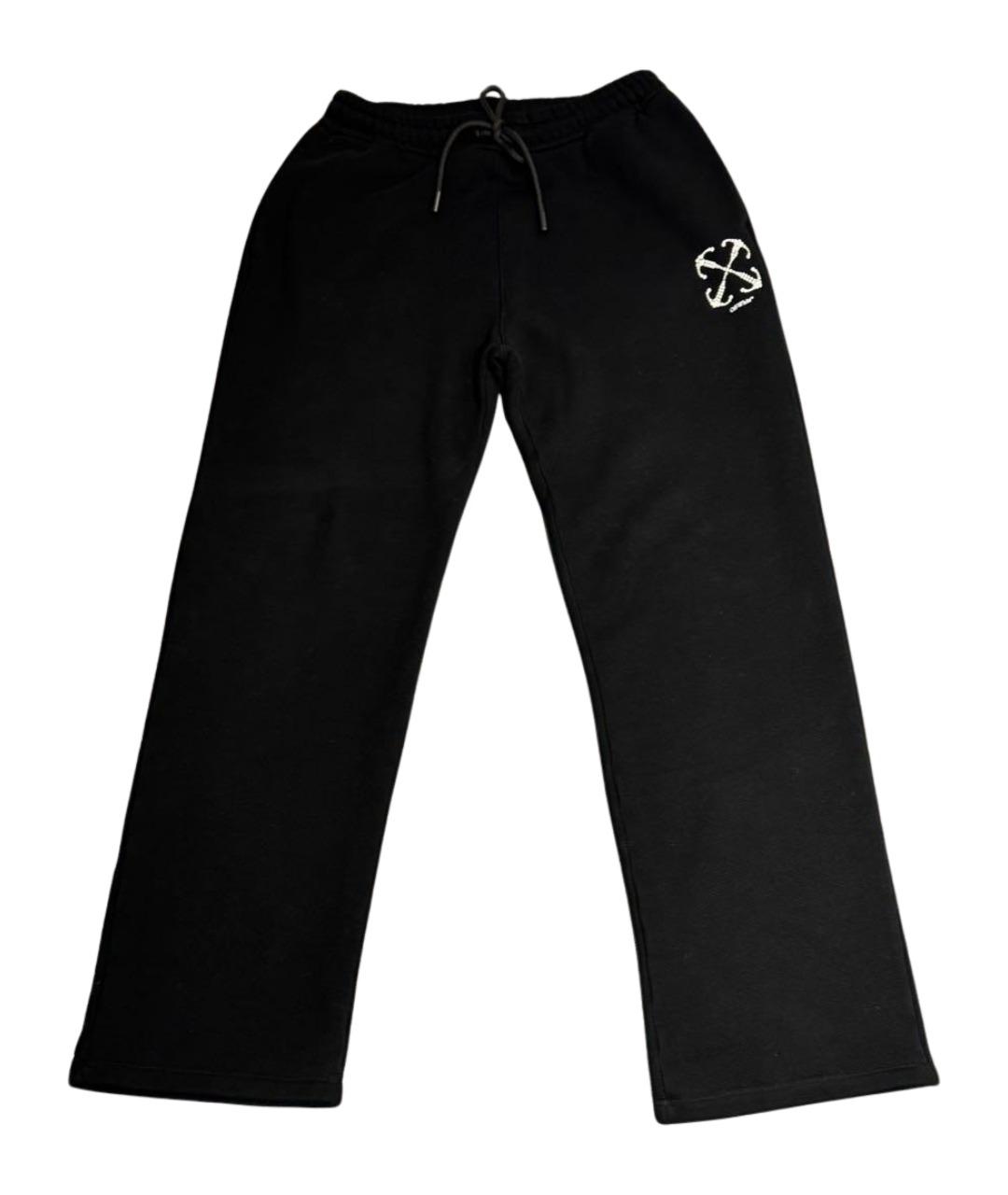 OFF-WHITE Черный хлопковый спортивный костюм, фото 1