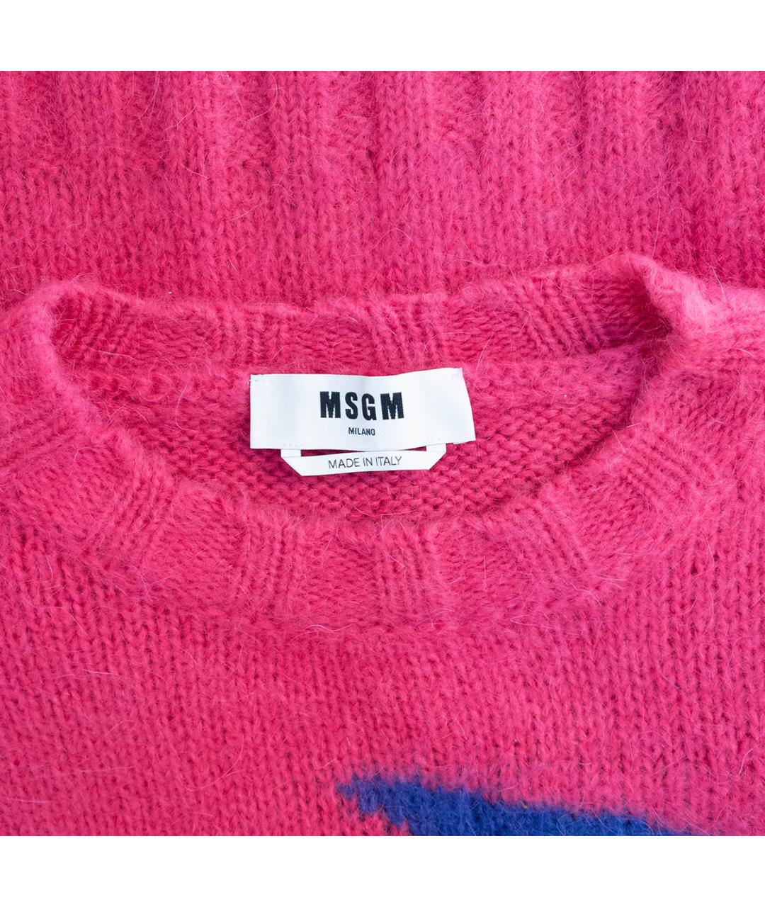 MSGM Розовый джемпер / свитер, фото 3