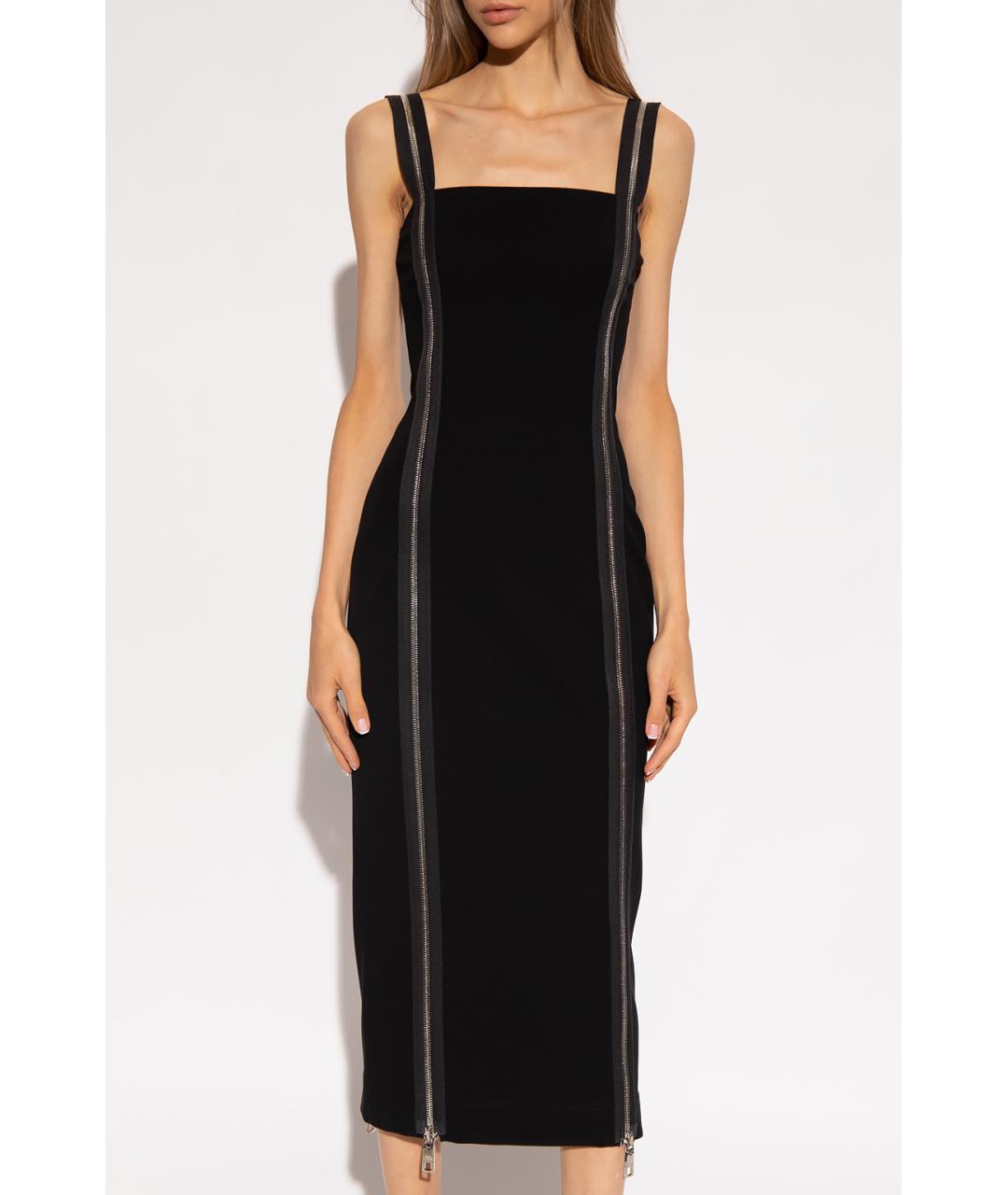 DOLCE&GABBANA Черное коктейльное платье, фото 4