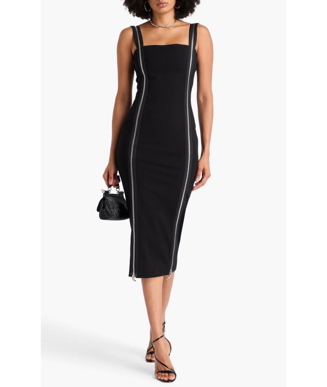 DOLCE&GABBANA Черное коктейльное платье, фото 2