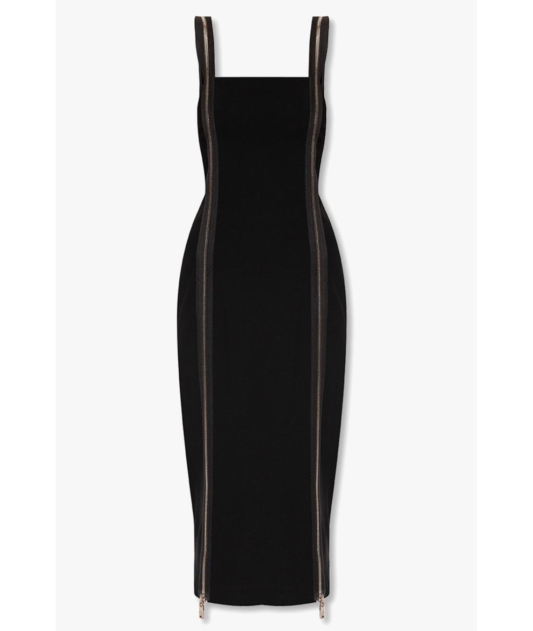 DOLCE&GABBANA Черное коктейльное платье, фото 6