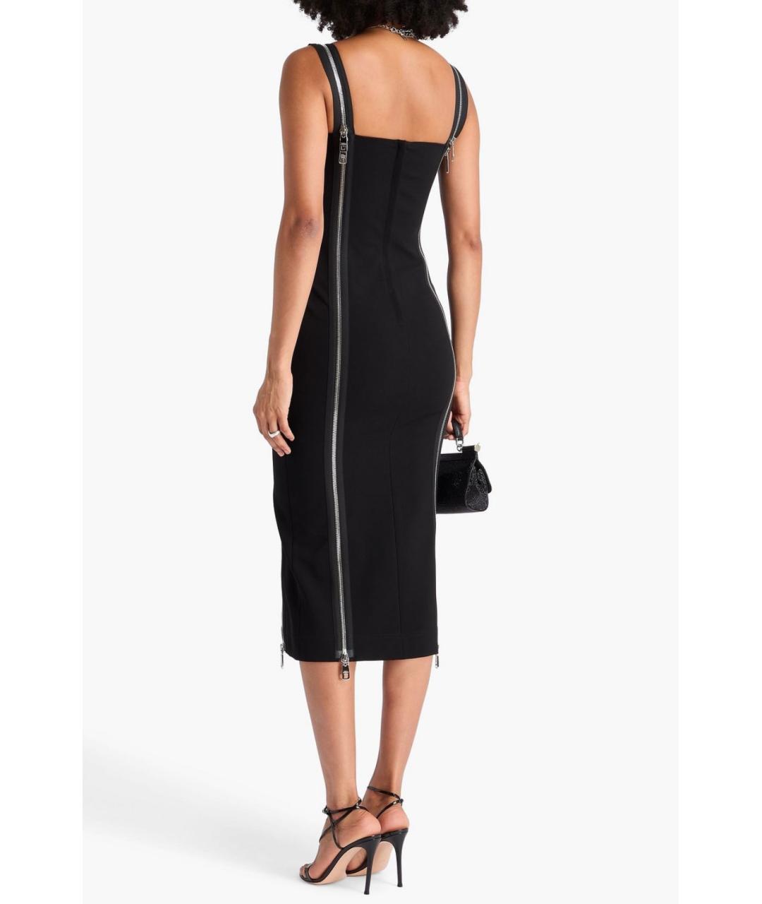 DOLCE&GABBANA Черное коктейльное платье, фото 3