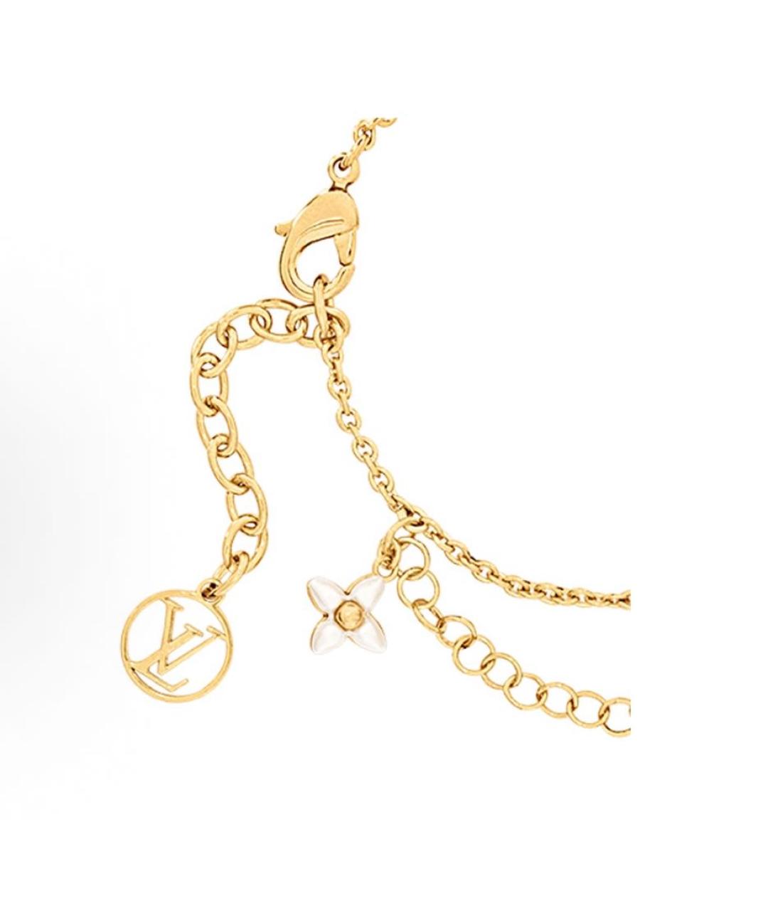 LOUIS VUITTON Золотой латунный браслет, фото 2