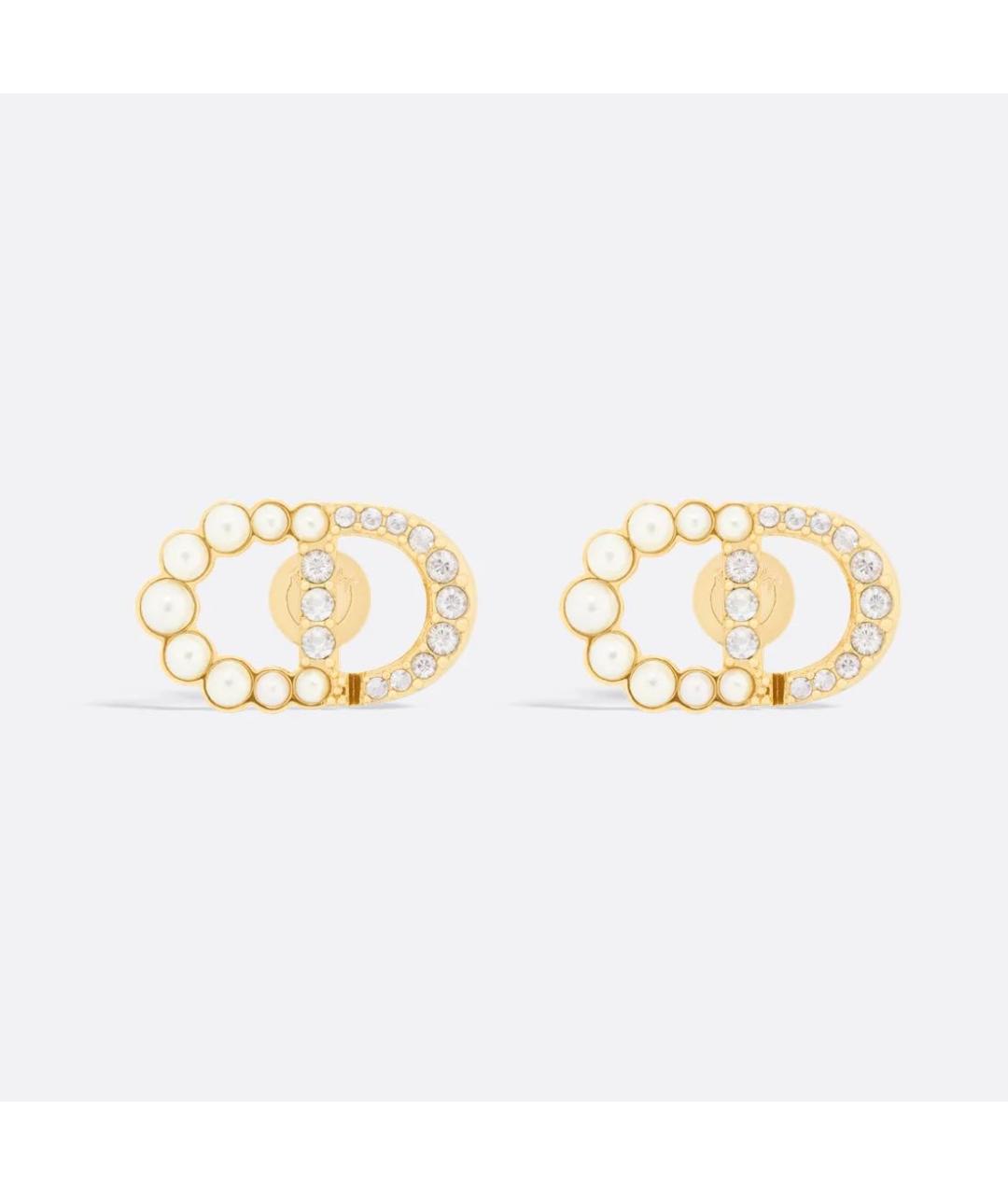 CHRISTIAN DIOR Золотые серьги, фото 4