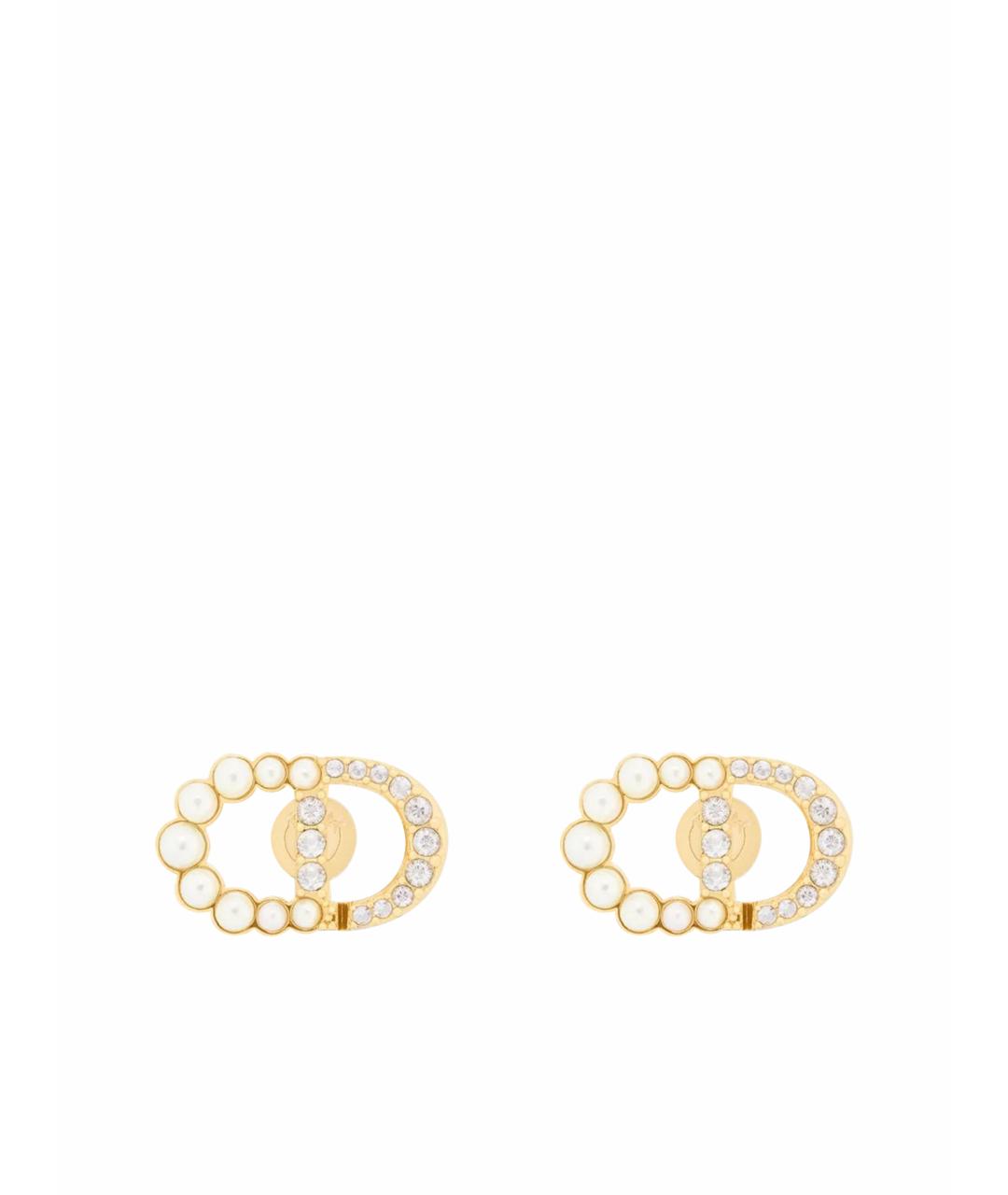 CHRISTIAN DIOR Золотые серьги, фото 1