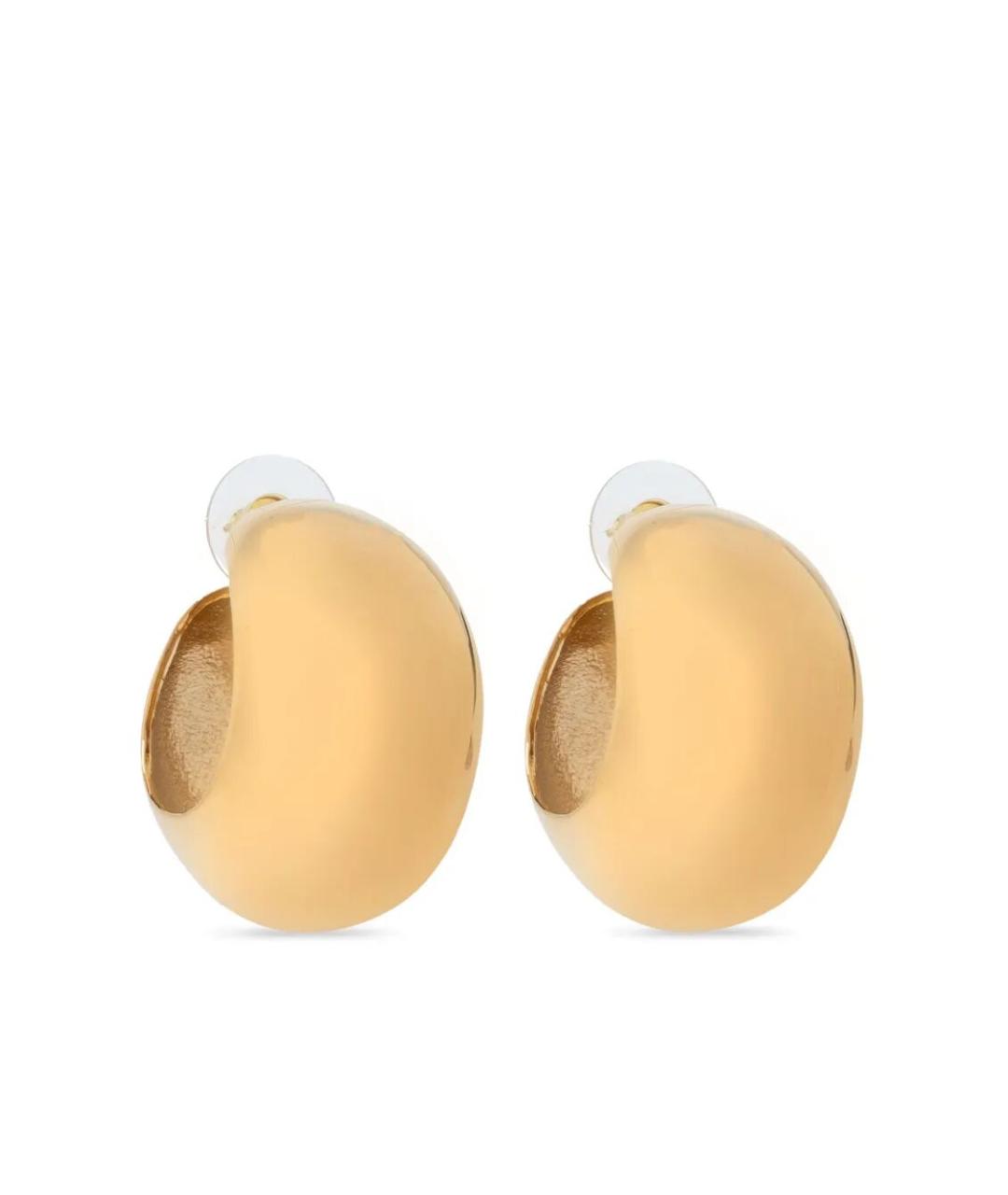ISABEL MARANT Золотые латунные серьги, фото 1