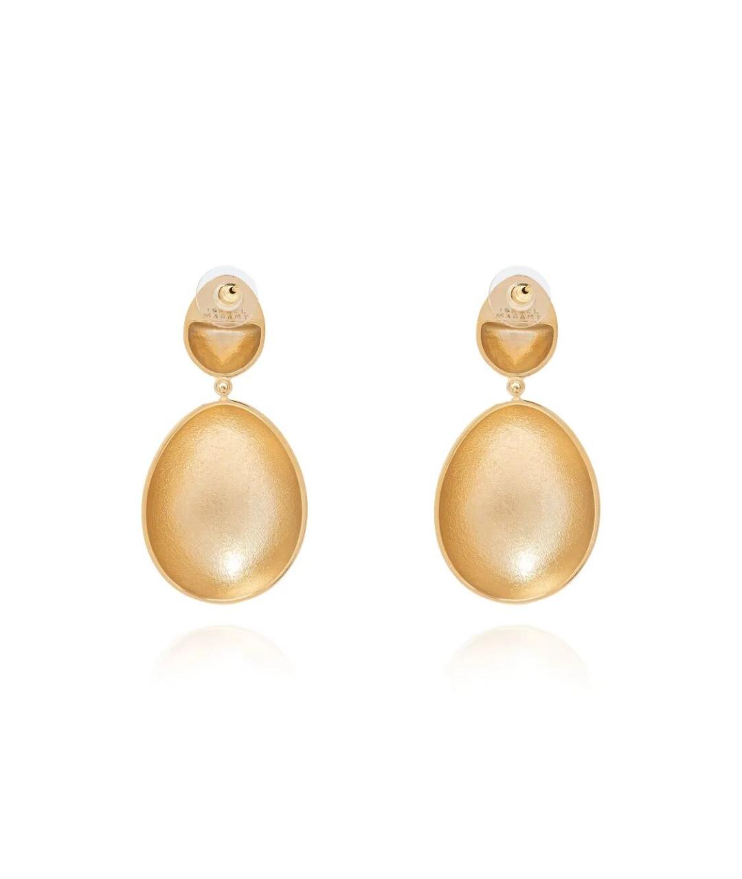 ISABEL MARANT Золотые латунные серьги, фото 3