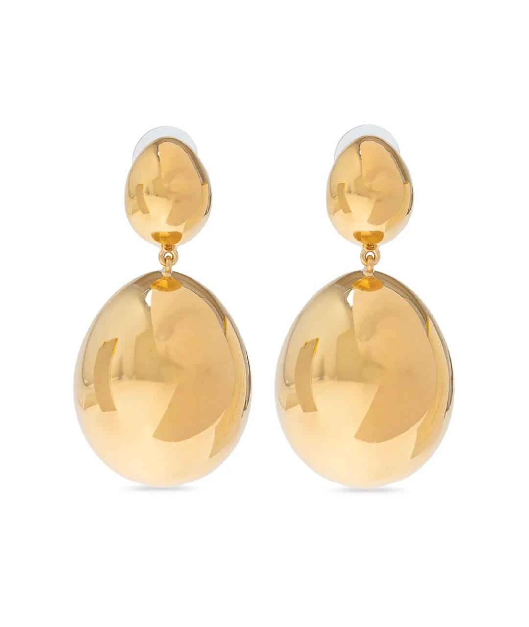 ISABEL MARANT Золотые латунные серьги, фото 1