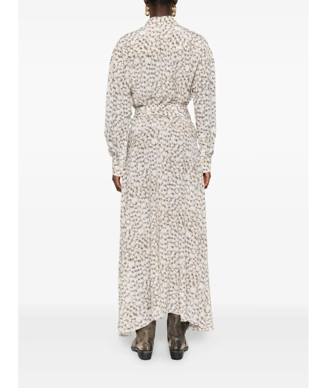 ISABEL MARANT Мульти шелковое платье, фото 4