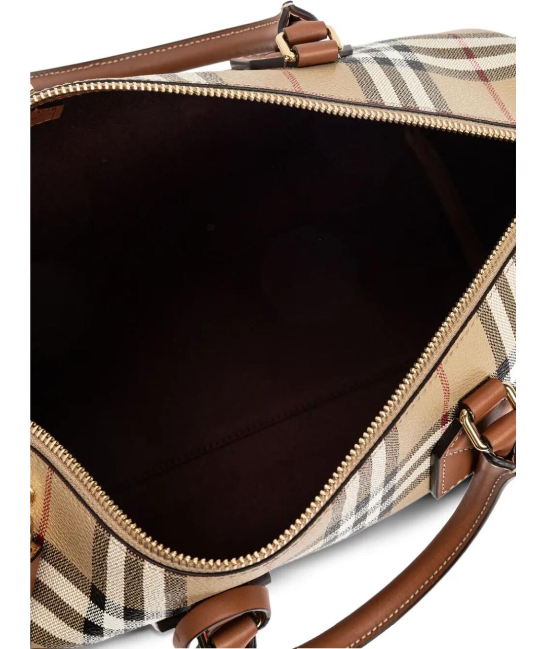 BURBERRY Бежевая сумка тоут, фото 6