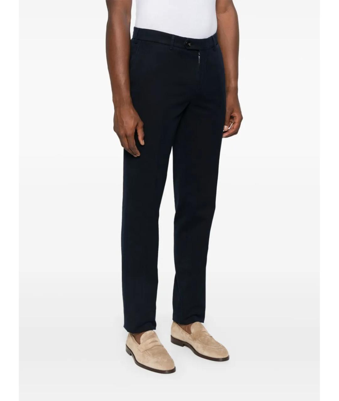 BRUNELLO CUCINELLI Черные хлопковые прямые джинсы, фото 5