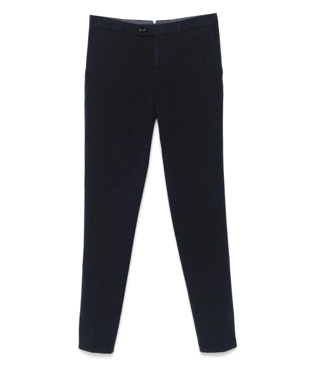 BRUNELLO CUCINELLI Черные хлопковые прямые джинсы, фото 2