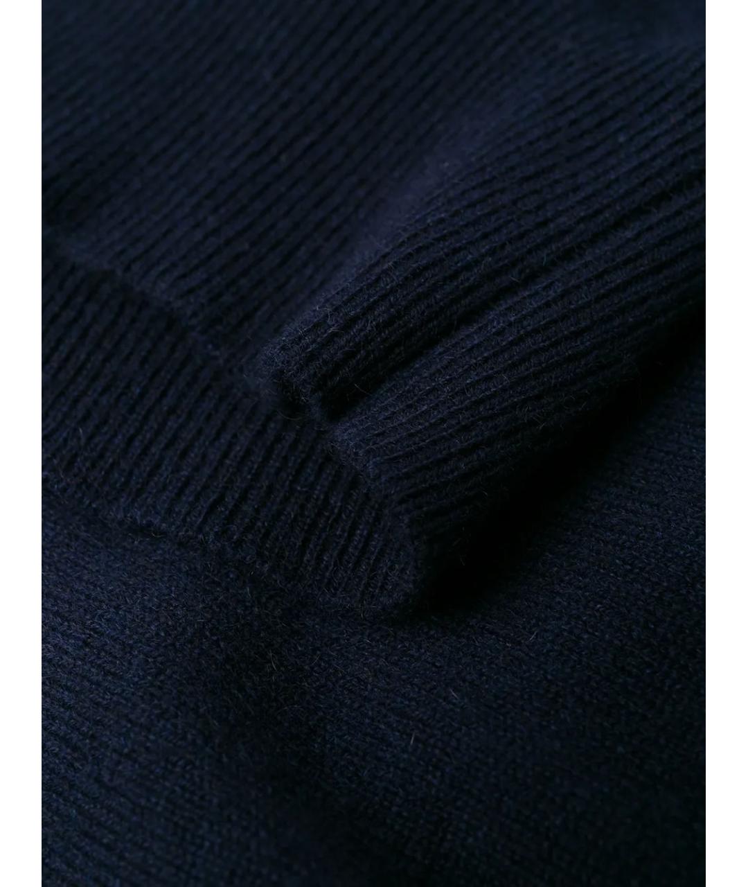 BRUNELLO CUCINELLI Синий кашемировый джемпер / свитер, фото 5