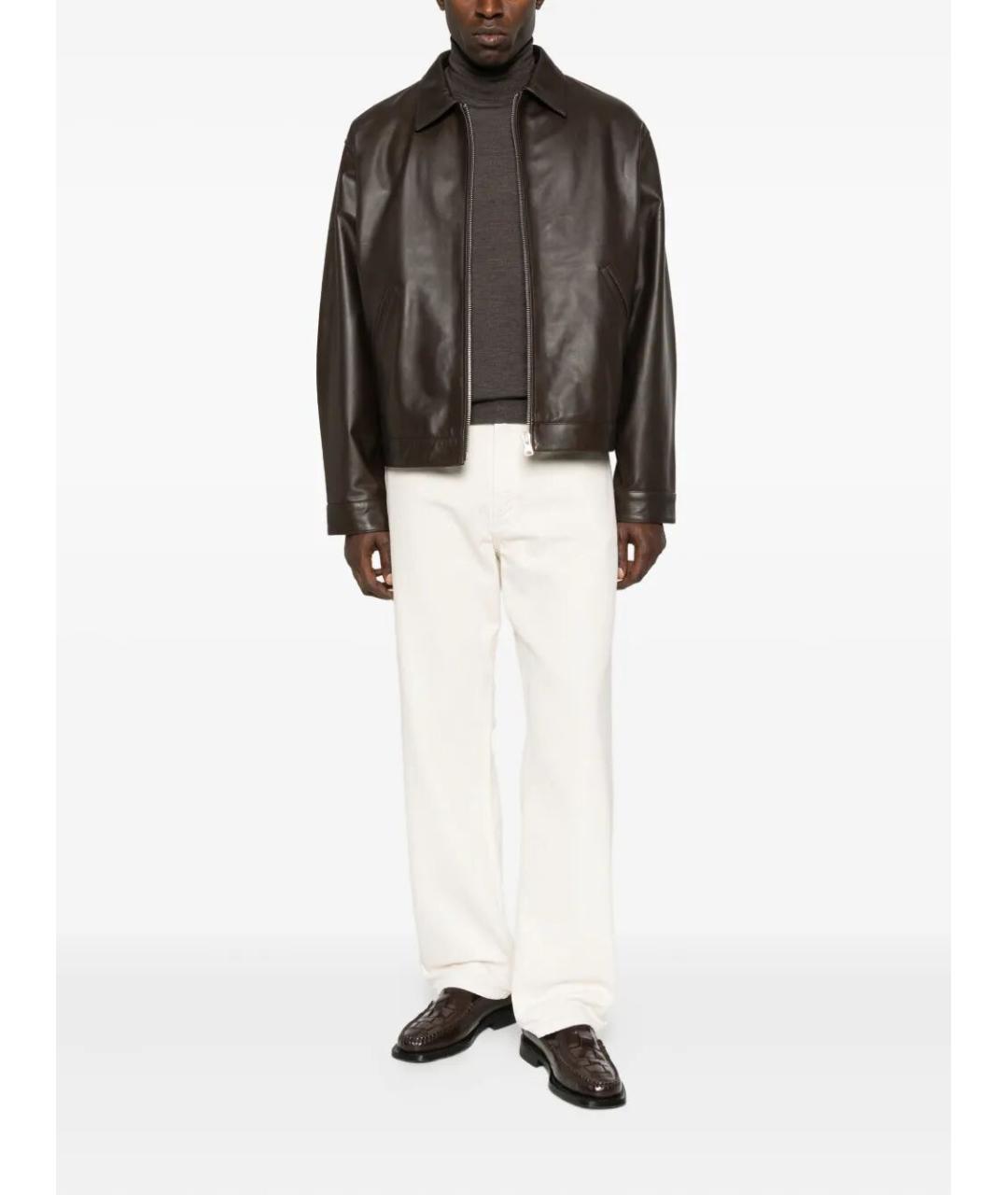 BRUNELLO CUCINELLI Коричневая шерстяная водолазка, фото 2