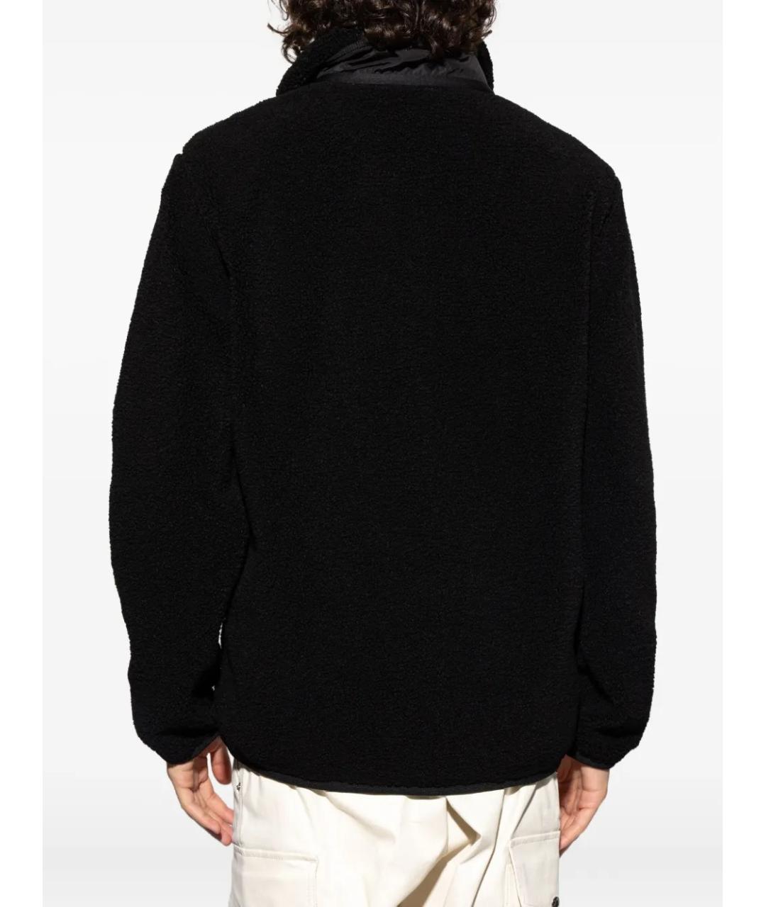 MONCLER Черная полиэстеровая куртка, фото 4
