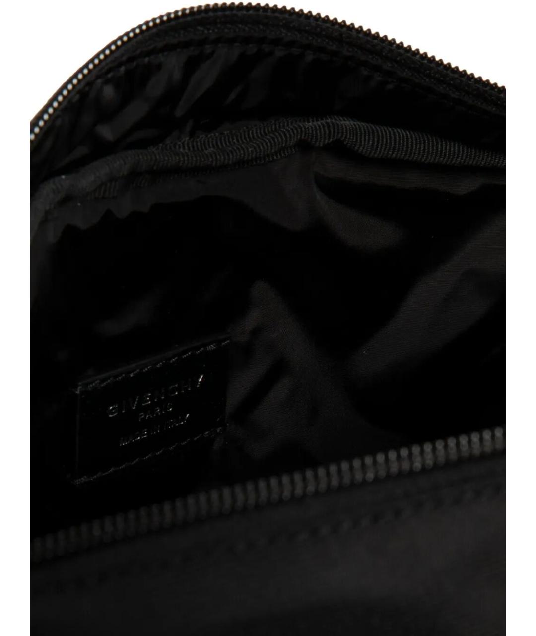 GIVENCHY Черная синтетическая поясная сумка, фото 3