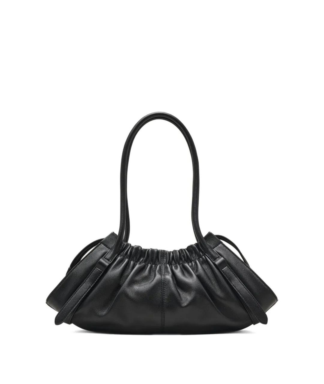 MARC JACOBS Черная кожаная сумка с короткими ручками, фото 4