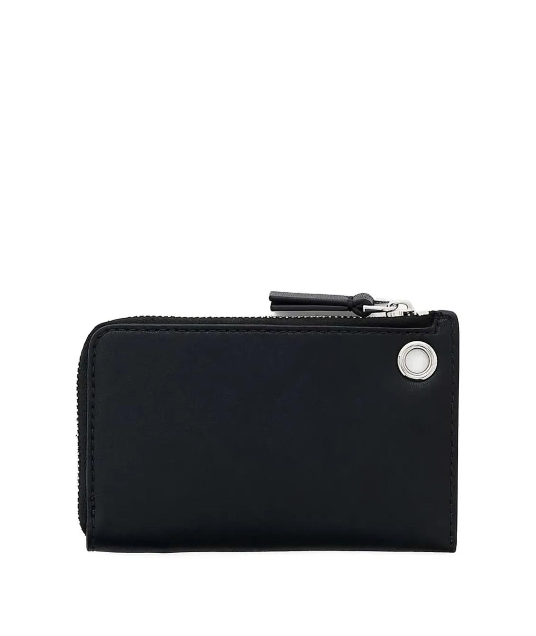 MARC JACOBS Черный кожаный кошелек, фото 2
