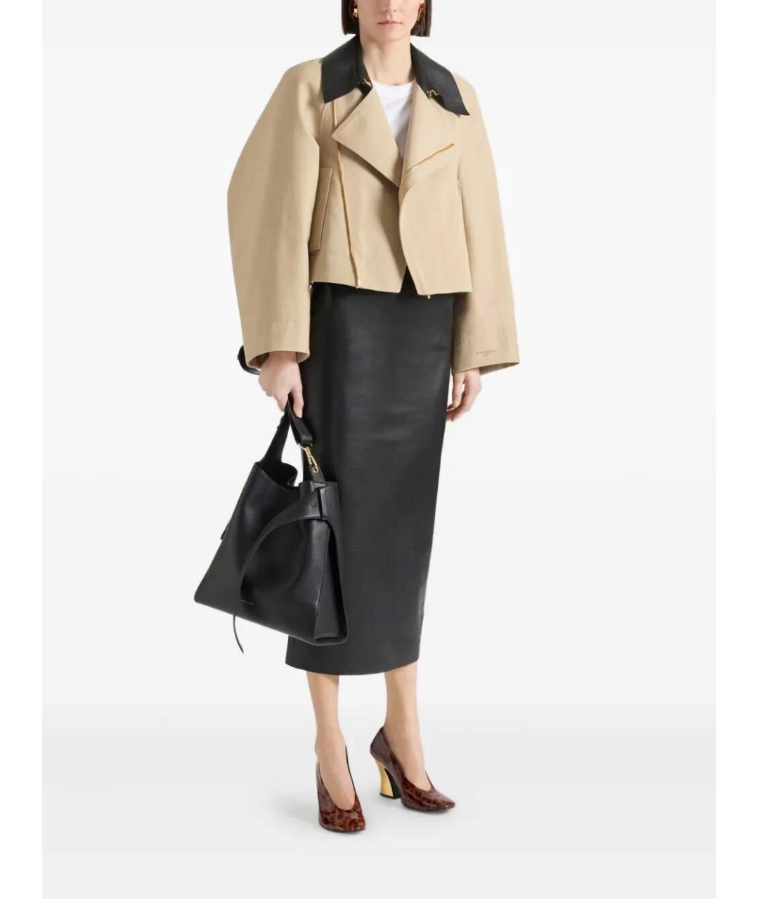 GIVENCHY Бежевая хлопковая майка, фото 2