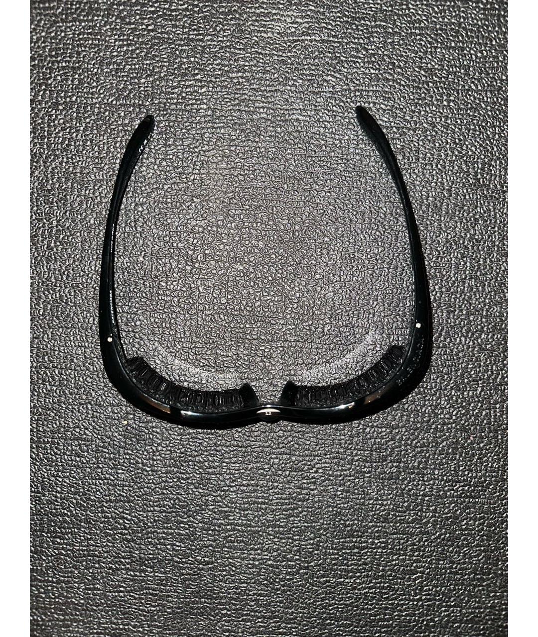 BALENCIAGA Черные пластиковые солнцезащитные очки, фото 3