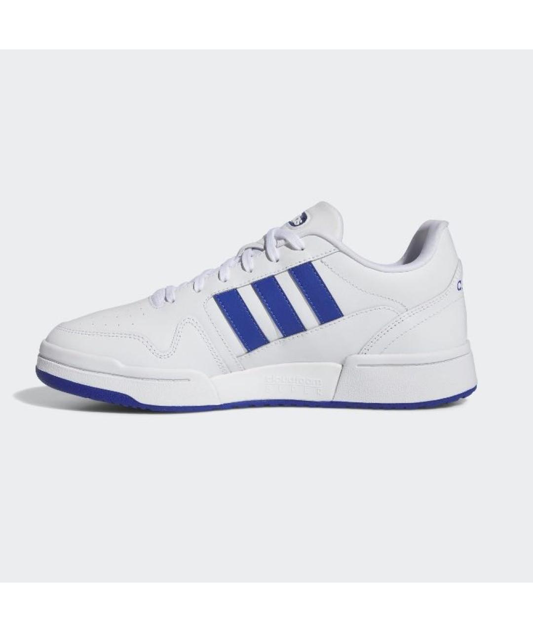 ADIDAS Белые кожаные низкие кроссовки / кеды, фото 3