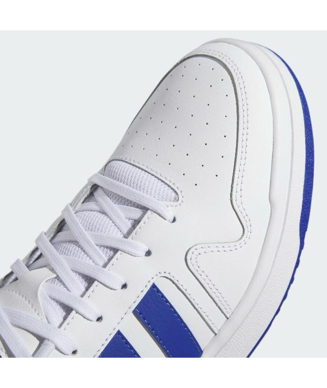 ADIDAS Белые кожаные низкие кроссовки / кеды, фото 7
